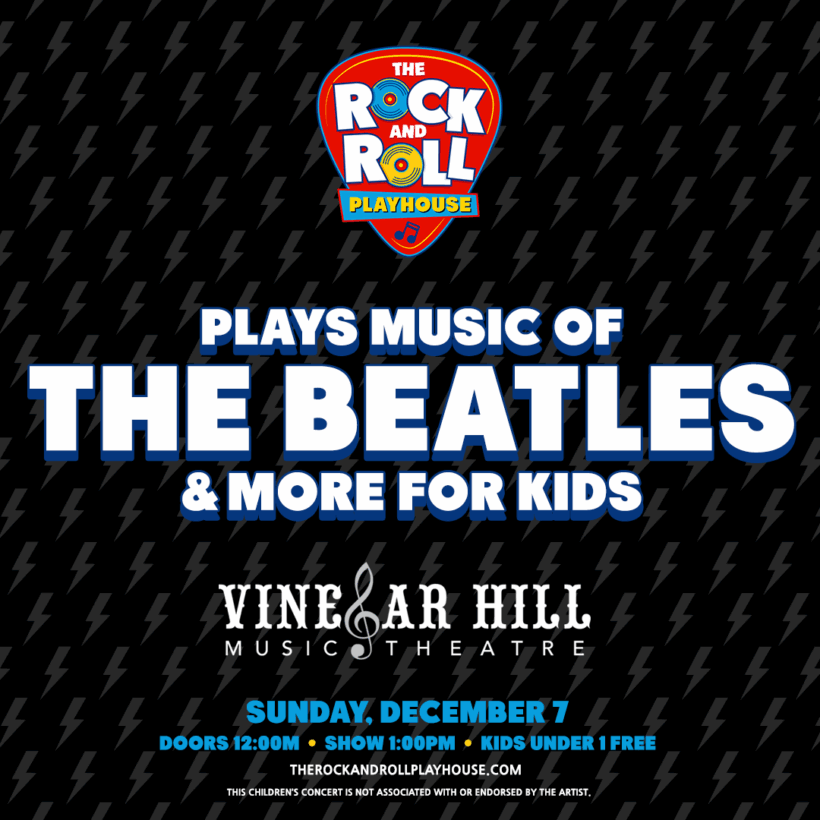 THE ROCK AND ROLL PLAYHOUSE PLAYS THE MUSIC OF THE BEATLES & MORE FOR KIDS