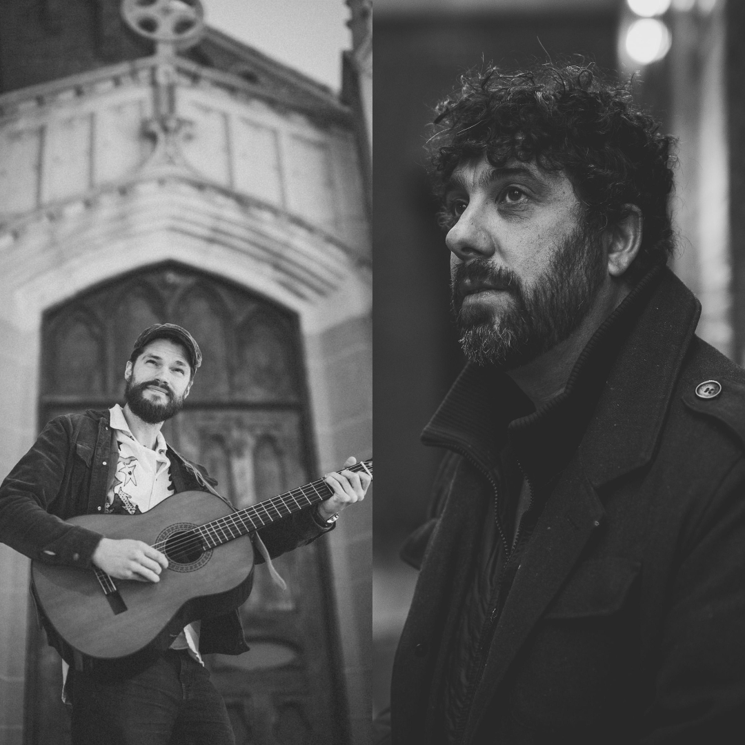 Mike Maurice and Adam Monaco at Vinegar Hill Music Theatre in Maine