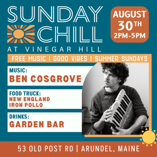 SUNDAY CHILL SERIES - Ben Cosgrove