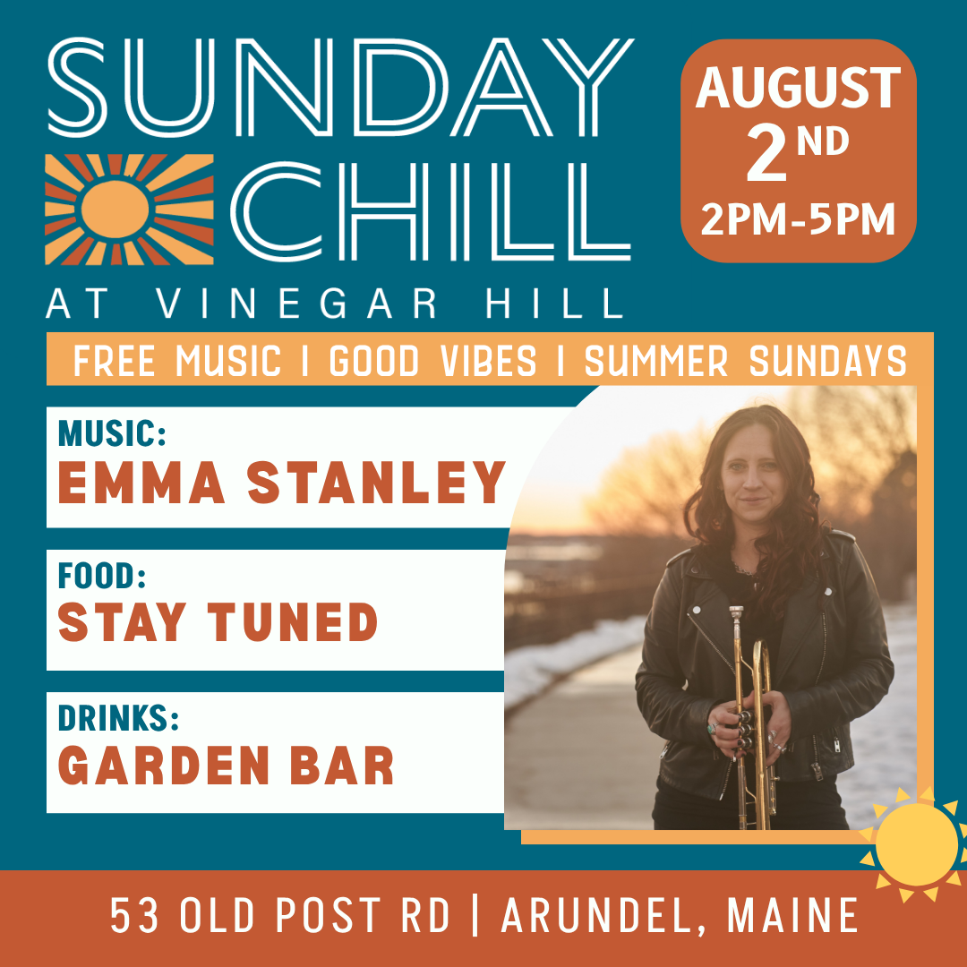 Free Concert Series Emma Stanley LIVE at Vinegar Hill Music Theatre in Arundel Maine