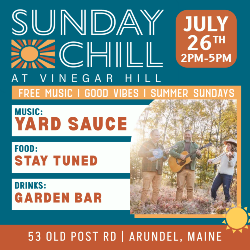 SUNDAY CHILL SERIES - Yard Sauce