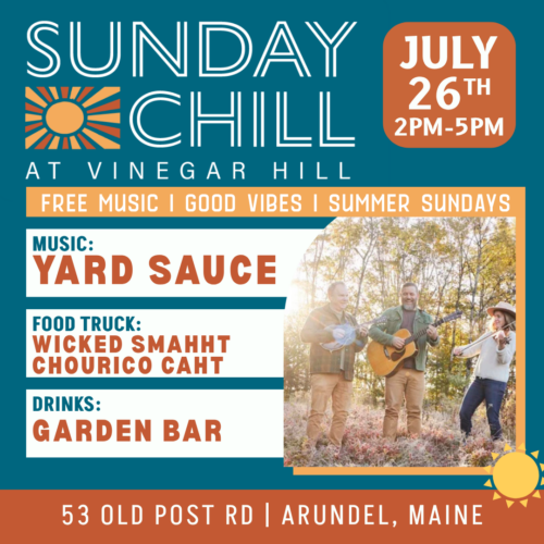 SUNDAY CHILL SERIES - Yard Sauce